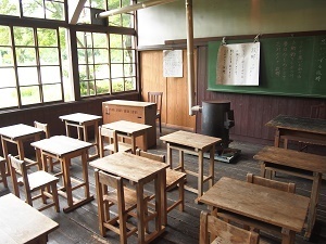昭和の小学校 教室 レトロ フリー素材 Norah Web 写真 イラスト フリー素材 雑記